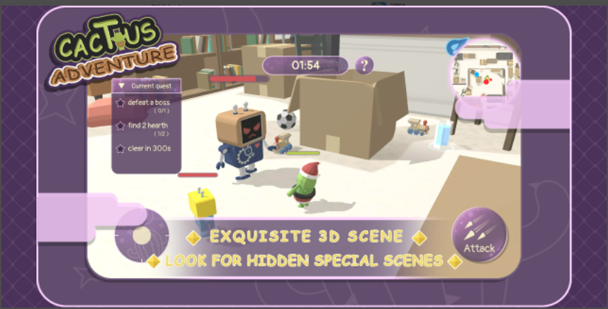 仙人掌历险记小游戏最新版