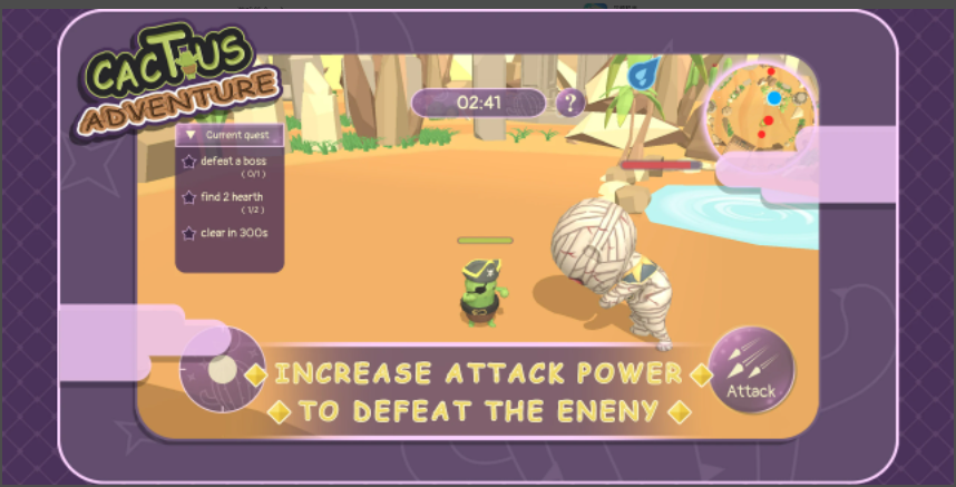 仙人掌历险记小游戏最新版