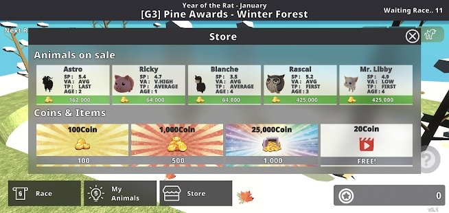 可爱动物赛跑比赛2021最新版