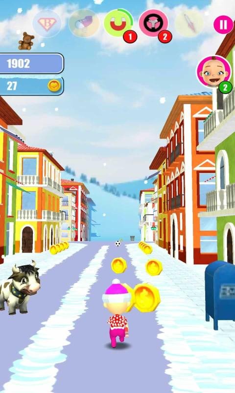 Baby Snow Run Running Game(婴儿雪地酷跑游戏)