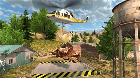 模拟直升机飞行