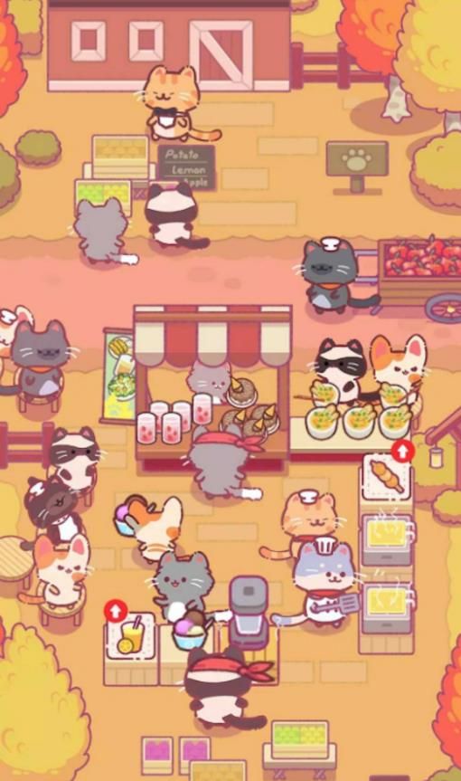 猫咪美食海摊游戏