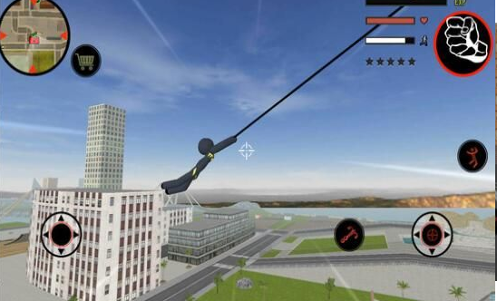 火柴人绳索英雄内置Mod菜单游戏