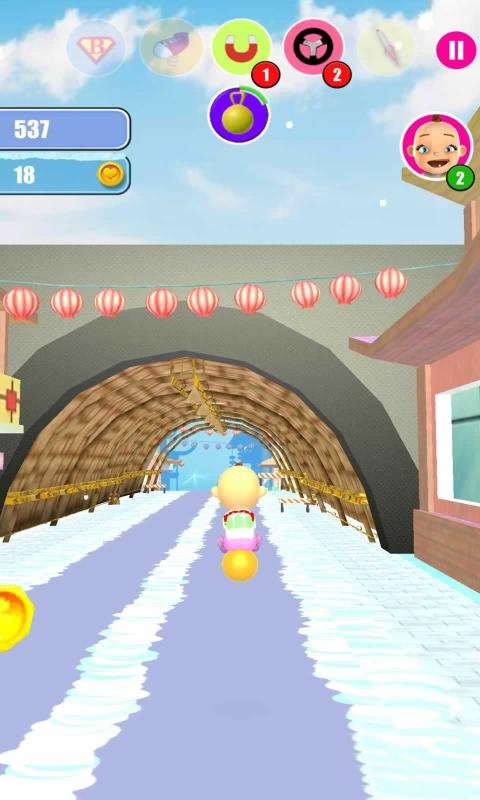 Baby Snow Run Running Game(婴儿雪地酷跑游戏) Baby Snow Run Running Game(婴儿雪地酷跑游戏)