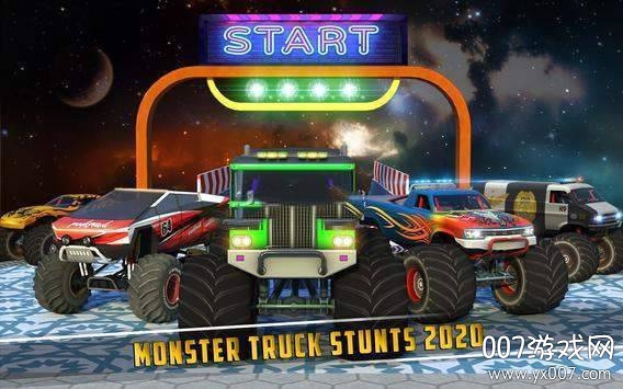 Monster Truck Ramp Stunts(怪物卡车坡道特技)