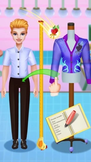 服装设计小游戏