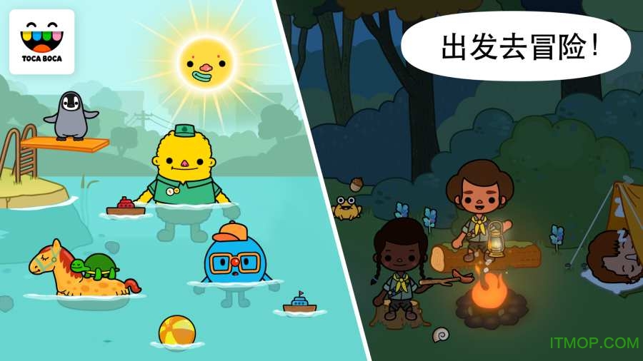 托卡小镇游戏(Toca Town)