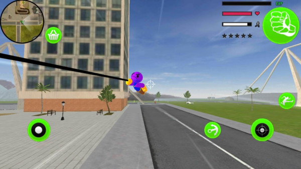 火柴人绳索英雄999999钻999999金币