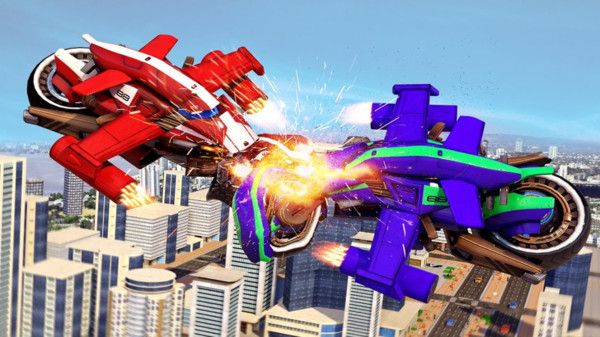 飞行摩托机器人 飞行摩托机器人