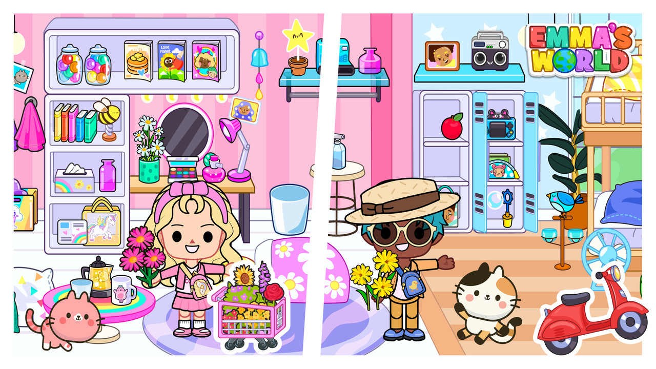 爱玛的世界小镇与家庭全部解锁版