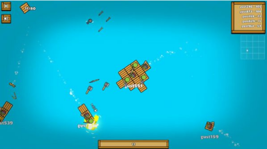 卡通世界木筏求生