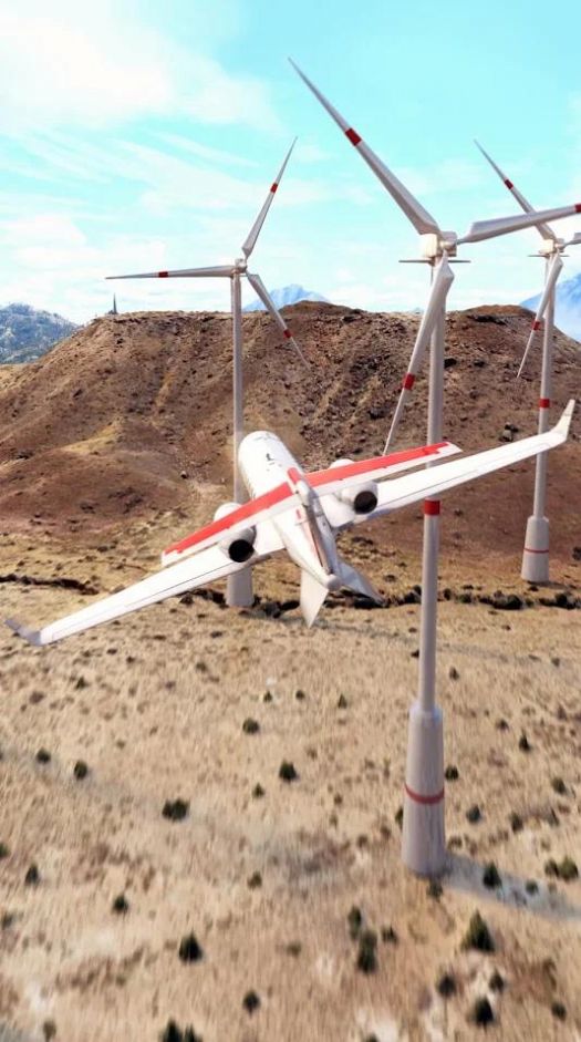 飞机紧急降落中文版