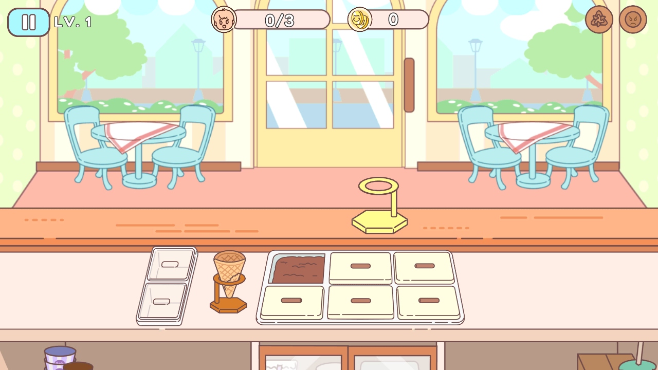 冰淇淋咖啡馆游戏无限金币 1.8安卓版