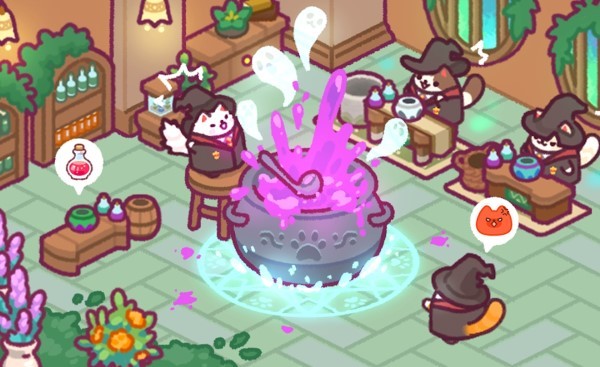 猫咪魔法学校游戏