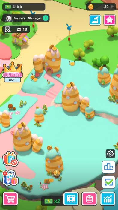 空闲淘汰赛公园大亨3d游戏(Idle Knockout Park Tycoon)