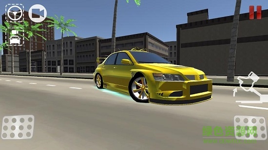 高速行驶汽车模拟器(lancer evo 9 simulator)
