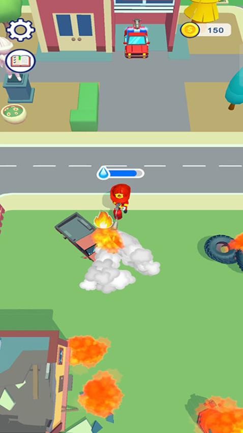 消防车救援驾驶