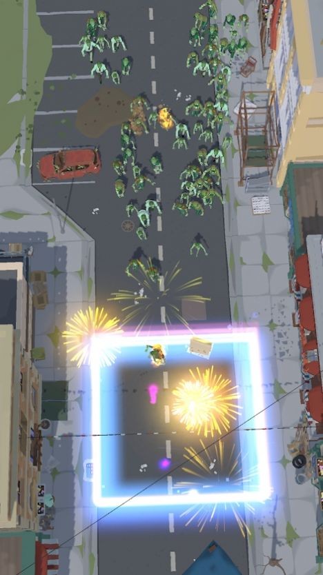 放大镜烧僵尸Burning Glass Burn Zombie