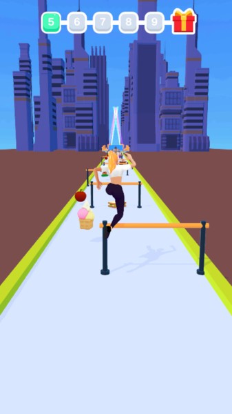 跨栏小姐姐 跨栏小姐姐