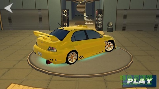 高速行驶汽车模拟器(lancer evo 9 simulator)