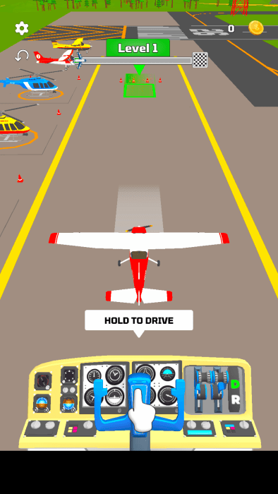 机场驾驶：车辆模拟