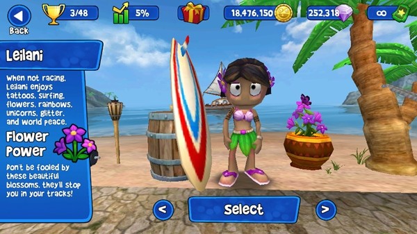 4d极速沙滩赛车无限金币钻石版 全角色解锁版v2023.04.18