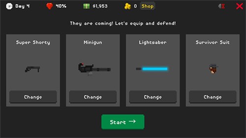 僵尸射击与防御最新破解版 安卓版1.3