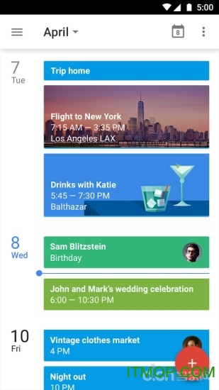google calendar日历app