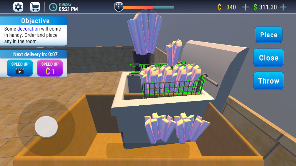 餐厅模拟器3D最新版 1.1安卓版