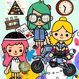 托卡城镇我的学校