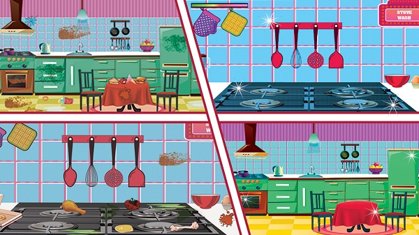 女孩之家清洁游戏