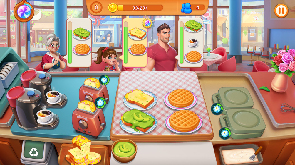 梦幻餐厅3安卓版 3.9.8手机版