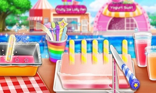 冰淇淋制作商店