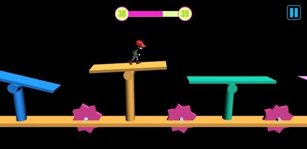 男孩趣味障碍跑游戏