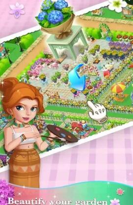 鲜花小镇游戏(Flower Town Lite)