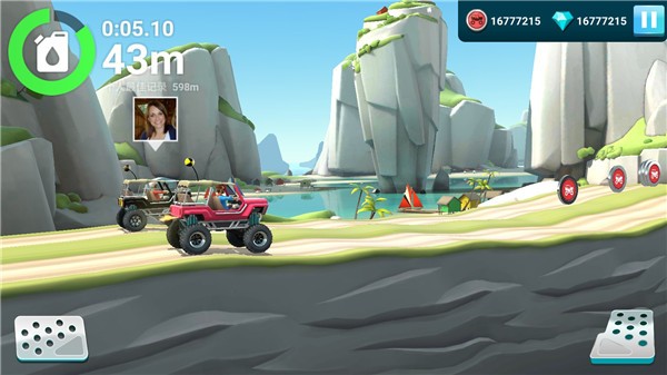 MMX爬坡赛车2游戏(Hill Dash 2)