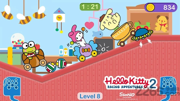 凯蒂猫赛车冒险2破解版