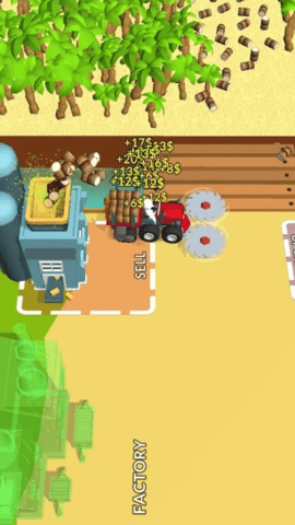 木材收割大亨：疯狂伐木