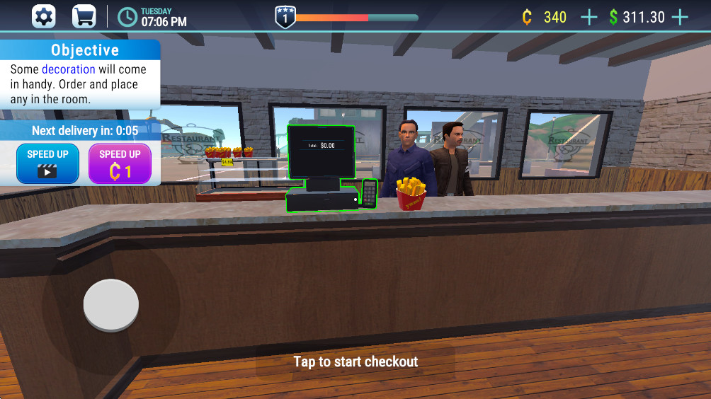 餐厅模拟器3D最新版 1.1安卓版