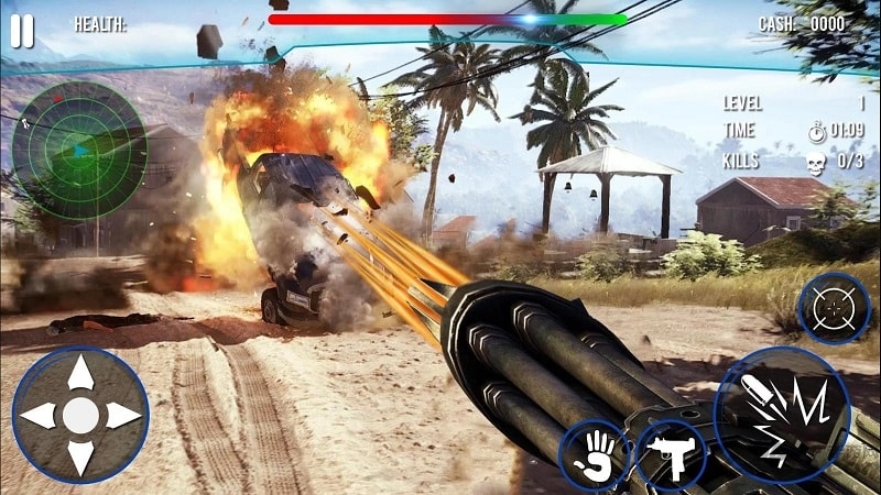 突击队射击者的复仇无限钞票修改版(Yalghar The Revenge of Commando)