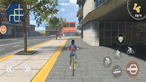 越野自行车赛车