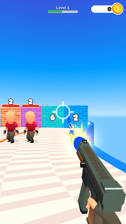 连跑带跳射击Jump Shoot Run