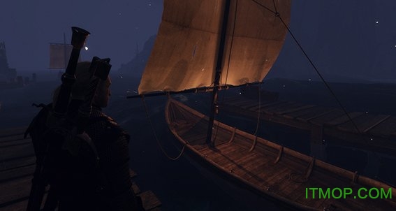 巫师3狂猎照明的船灯mod