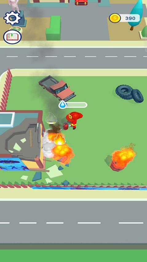 消防车救援驾驶