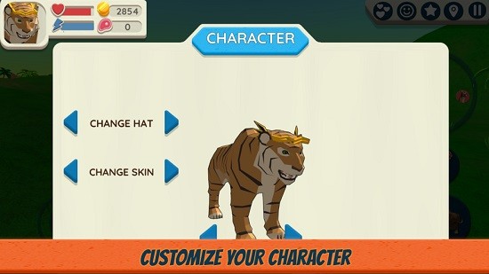森林之王老虎模拟器游戏最新版(tiger simulator 3d)