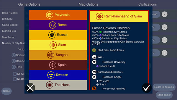文明帝国(UnCiv)原版