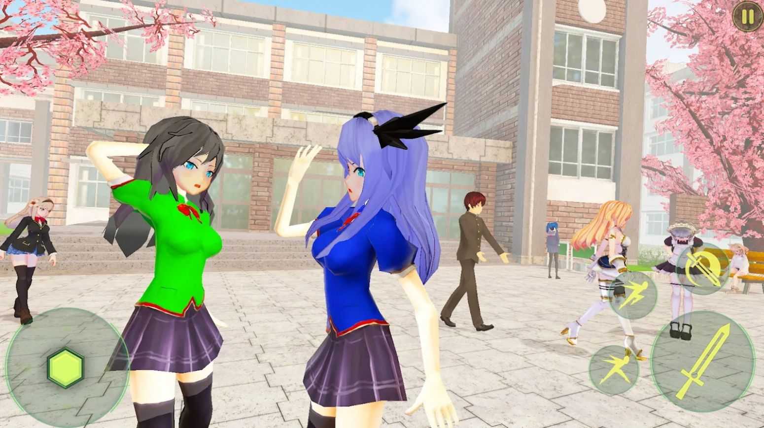 动漫高中女生斗士(Anime High School Girl)