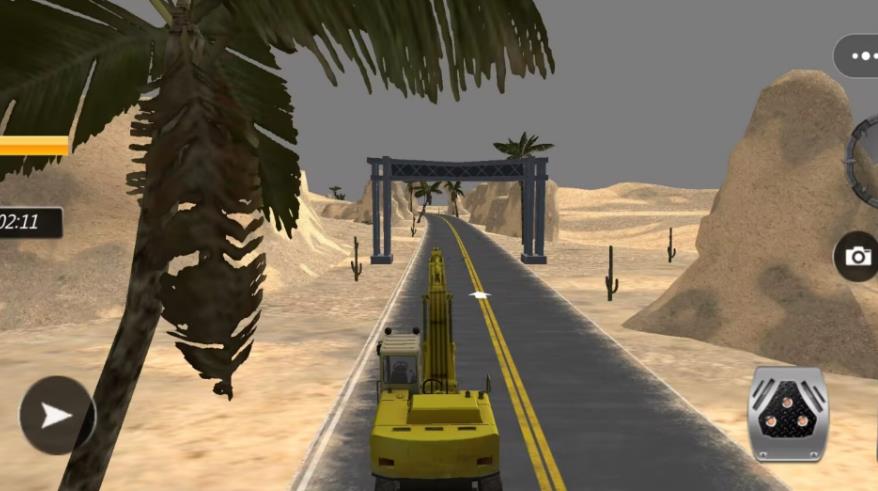 3D挖掘机驾驶模拟