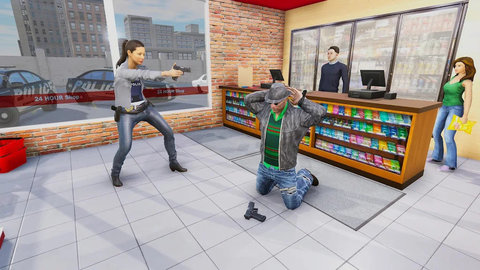 警察妈妈家庭模拟器