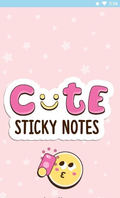 Cute Sticky Notes Widget